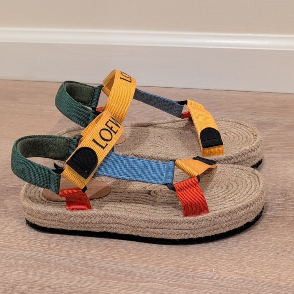 Women's Color block Outdoors Espadrille Sandals Size 7